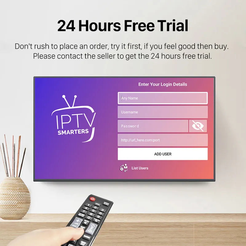 .IPTV SMARTER PRO - 12 Mois