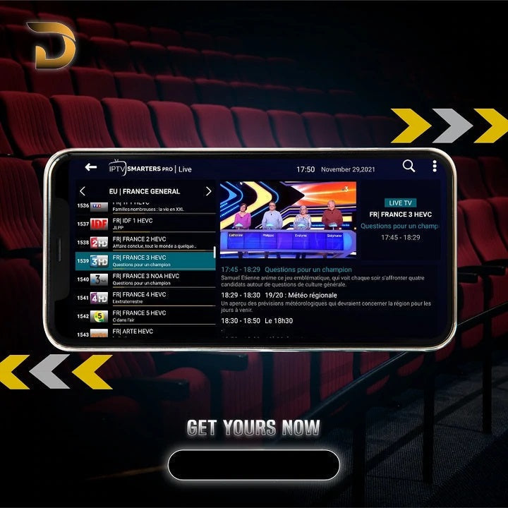 .IPTV SMARTER Pro 12 Months Subscription