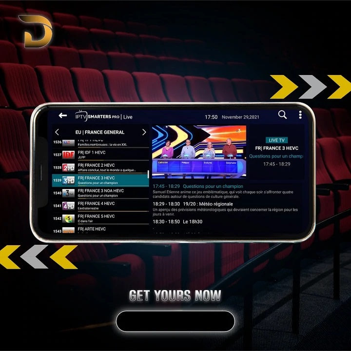 .IPTV SMARTER PRO App is a fabulous video streaming player